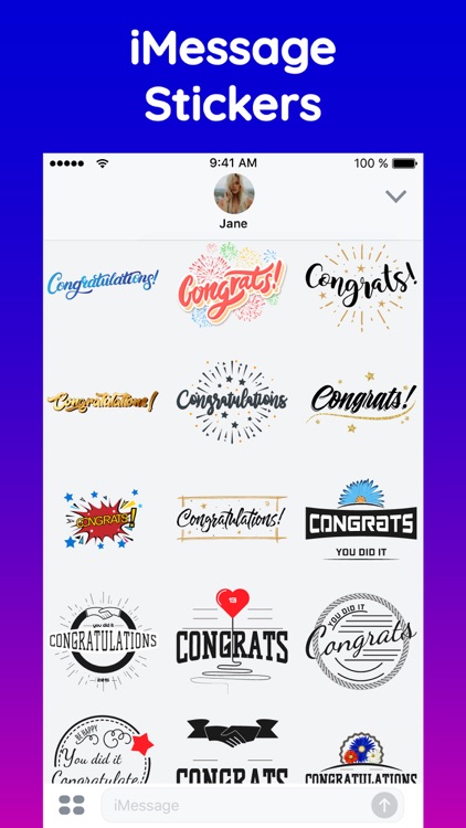 Congrats & Congratulations App