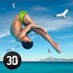 Cliff Flip Diving Swimming Simulator