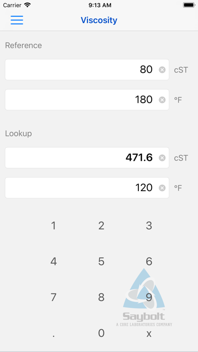 How to cancel & delete Saybolt Viscosity from iphone & ipad 2