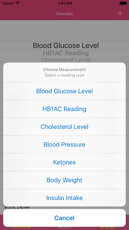 Glucosio: Diabetes Tracker screenshot-4