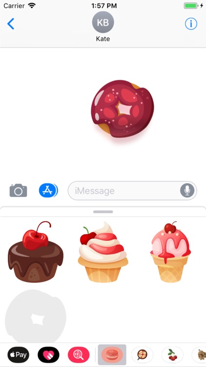 Cherry Desserts Stickers screenshot-4