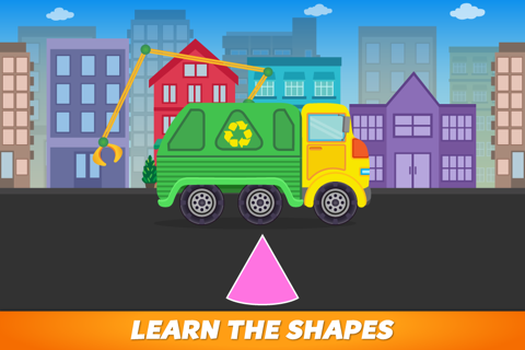 Shapes Garbage Truck For Kids screenshot 4