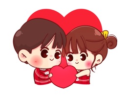 Download Couple Love Bird Stickers and enjoy