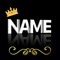 Create name art wallpapers to create the stunning decoration name wallpapers using fonts, patterns, 3d text and more