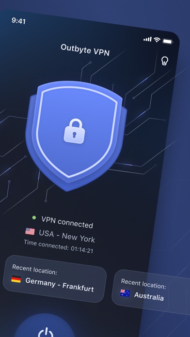 Fast VPN & Proxy - Outbyte VPN screenshot 2