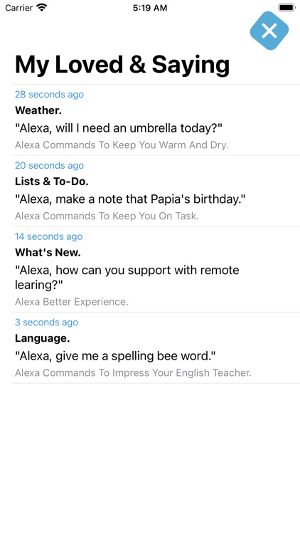 Ask questions your alexa voice screenshot-5