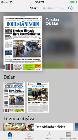 E-tidning - Bohusläningen