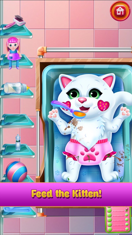 New Baby Pet Kitten Cat Games screenshot-7