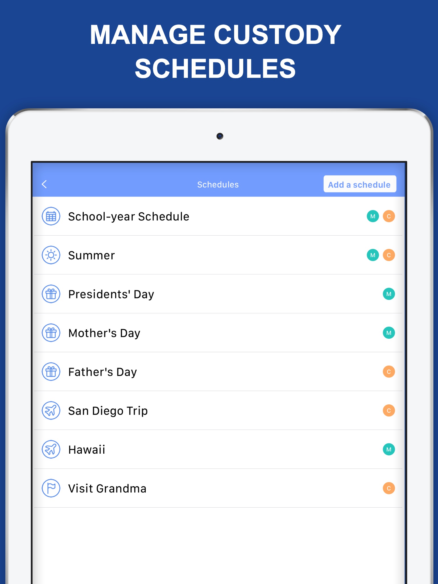 WeParent - Co-Parenting App screenshot 2
