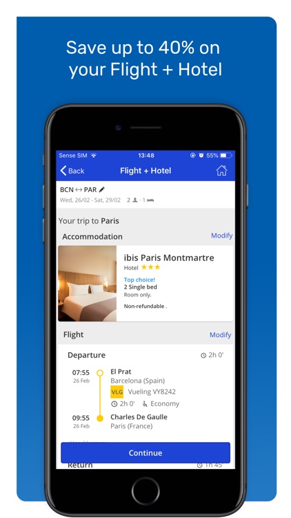 eDreams: Book cheap flights