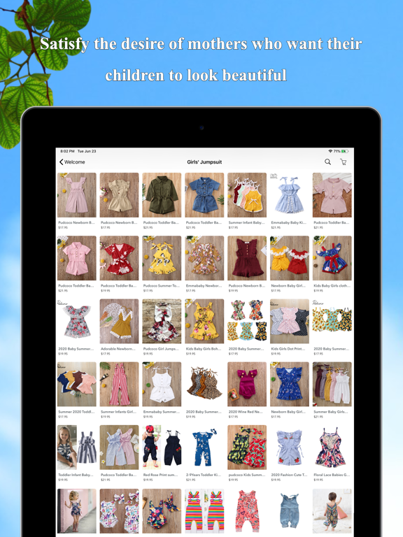 Fashion baby online shopping screenshot 2
