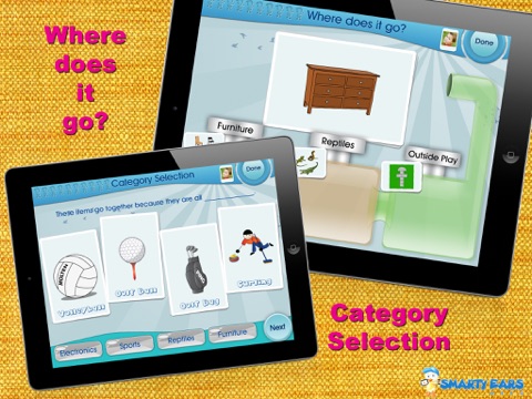 Categories Learning Center - náhled
