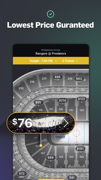 Gametime · Buy Tickets to Sports & Concert Events screenshot