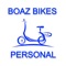 The Boaz Bikes Personal app puts owners in direct communication with their new bike anytime, anywhere