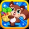 Help the little squirrel jumps to every footholds to complete each level