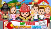 My Town : Fire station Rescue Captura de tela 1