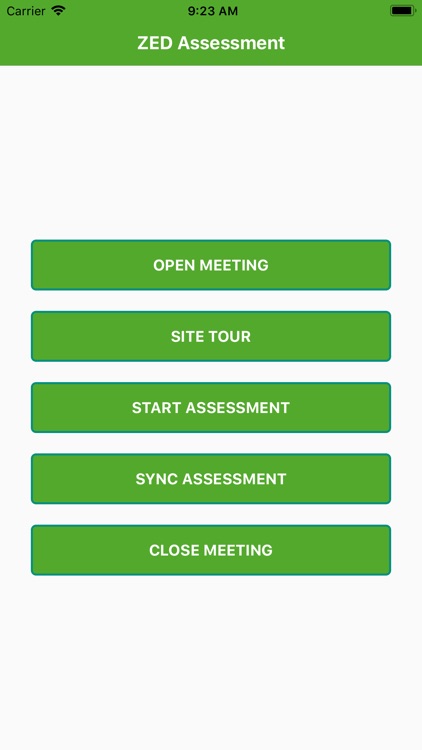 ZED Site Assessment