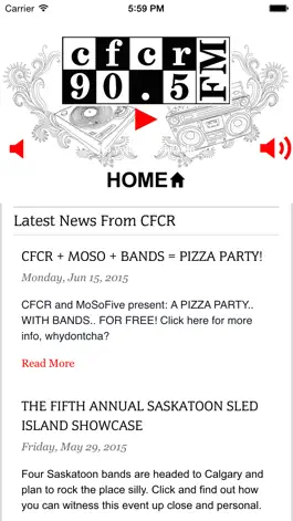 Game screenshot CFCR 90.5FM Saskatoon Radio mod apk