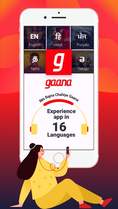 Gaana Music - Songs & Podcasts Screenshot