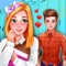 A handsome boy got admission to high school in this high school crush games