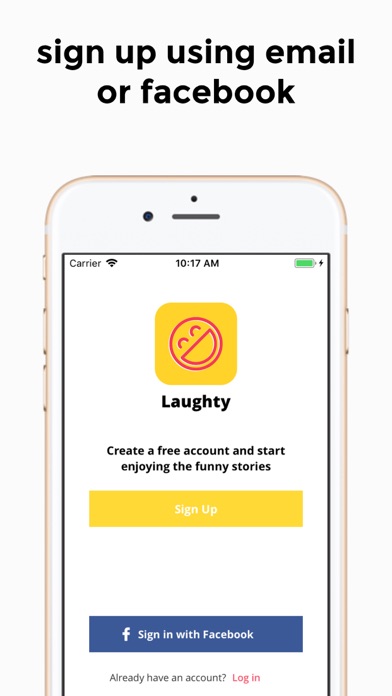 How to cancel & delete Laughty - Share Funny Stories from iphone & ipad 2