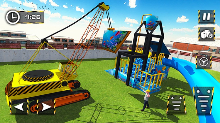 Water Park Construction Sim 3D