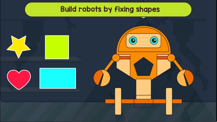 Shapes and colors learn games