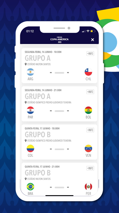 Copa América Oficial screenshot 4