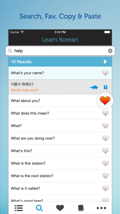 How to cancel & delete Learn Korean - Phrasebook for Travel in Korea, Seoul, Busan, Incheon from iphone & ipad 2