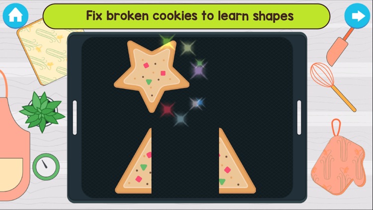 Shapes and colors learn games