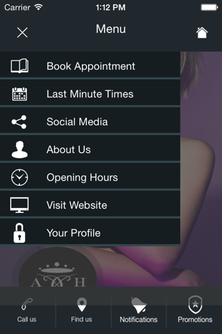 Andrew Hill Salon screenshot 3