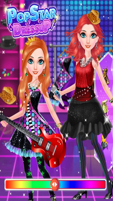 Pop Star Girls Salon Dress Up screenshot 4