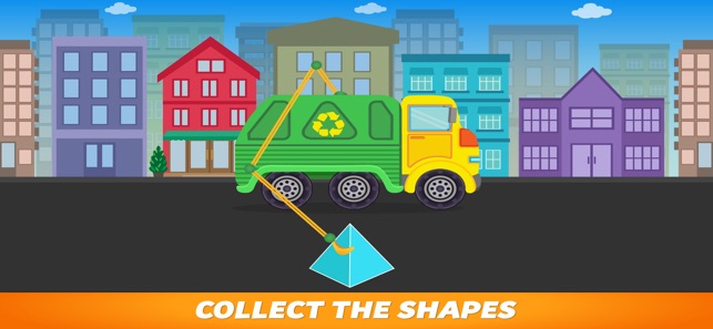 Shapes Garbage Truck For Kids(圖4)-速報App