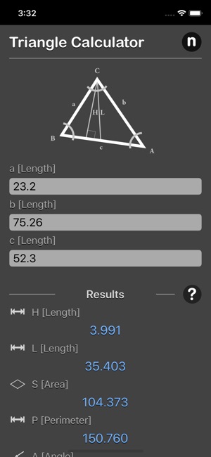 Triangle Calculator Plus(圖5)-速報App