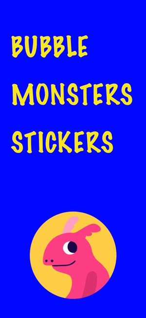 Bubble Monsters Stickers