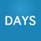 This app will help you to countdown the days until an important event and count up the days since an important event of your life for free