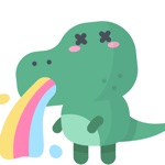Cute Dinosaur Stickers