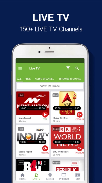 nexGTv:Live TV,Movies,Videos