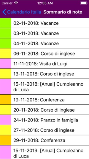 Calendario Italia 2019 NoAds(圖5)-速報App