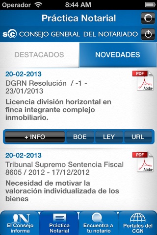 Notariado Español screenshot 4