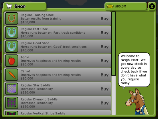 Hooves Of Fire Stable Manager screenshot 3