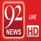 This app allows the user to stream in the 92 News channel Live in HD mode