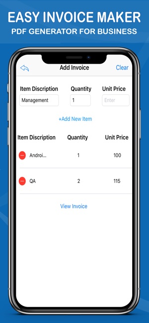 Easy Invoice Maker(圖6)-速報App