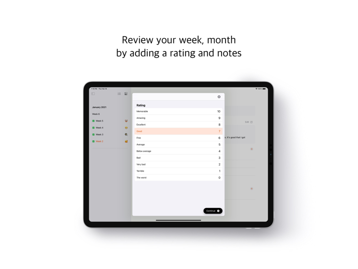 Meta Journal Accomplishment