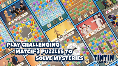 Tintin Match: The Puzzle Game screenshot 2