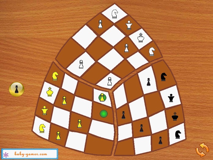 国际象棋比赛3名球员