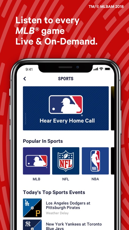 TuneIn: Radio, NFL & Podcasts screenshot-9