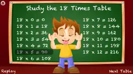 Game screenshot Times Tables For Kids - Test hack