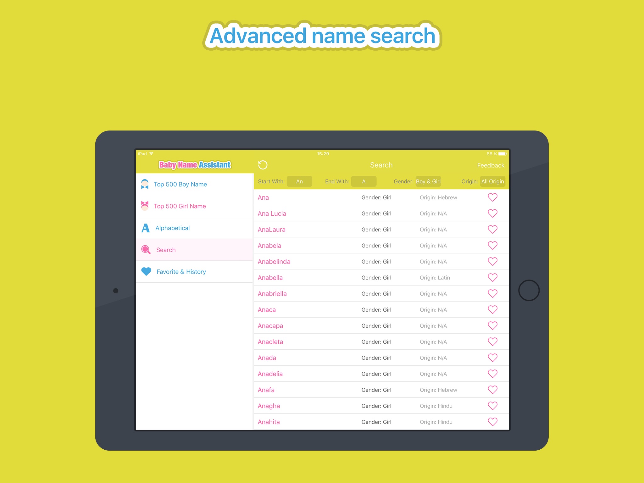 Baby Name Assistant screenshot 3