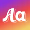 Similar Happy Fonts, Aα, Font Keyboard Apps